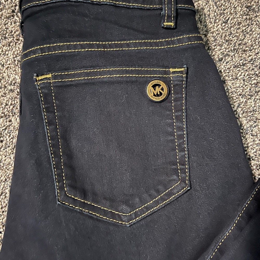 Michael Kors Dark Wash Blue Skinny Jeans